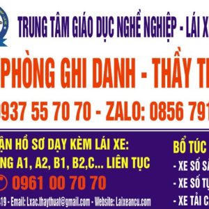 Học lái xe Thủ Dầu Một tại Trung tâm An Cư | Uy tín, đậu cao 7 day hoc lai xe hang b1 b2 c o bi